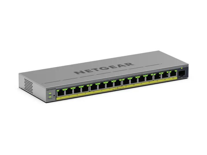 NETGEAR 16-Port Gigabit Ethernet Easy-Smart PoE+ Switch (GS116EP) product image