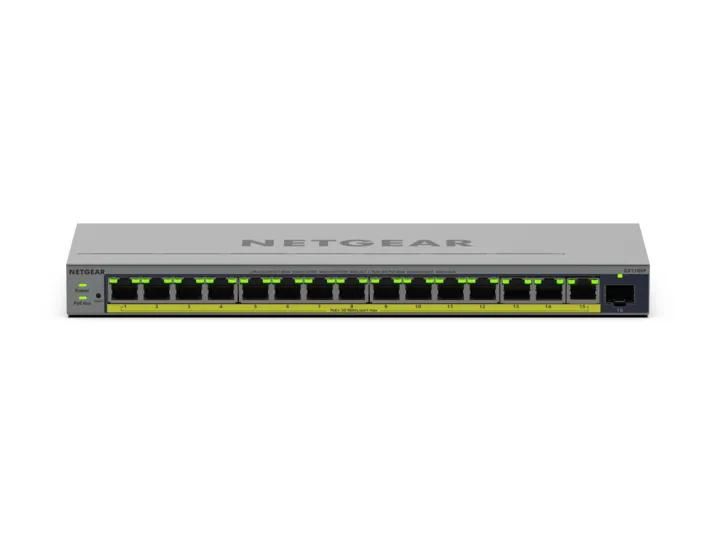 NETGEAR 16-Port Gigabit Ethernet Easy-Smart PoE+ Switch (GS116EP) - view 2