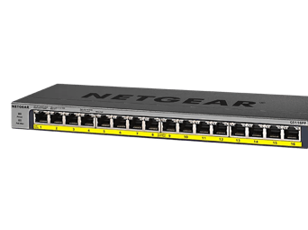 NETGEAR 16-Port Gigabit Ethernet Unmanaged PoE+ Switch (GS116PP)