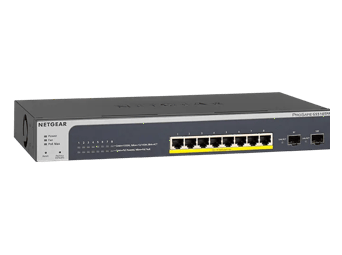 NETGEAR 10-Port Gigabit Ethernet Smart Cloud PoE+ Switch (GS510TPP)