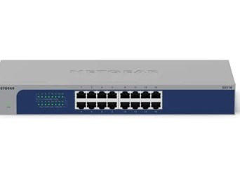 NETGEAR 16-Port Gigabit Ethernet Unmanaged Switch (GS516)