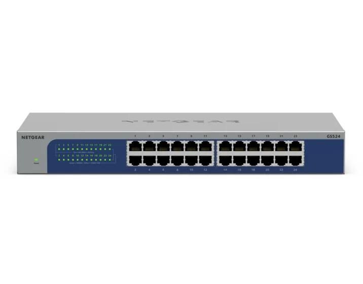 NETGEAR 24-Port Gigabit Ethernet Unmanaged Switch (GS524) product image