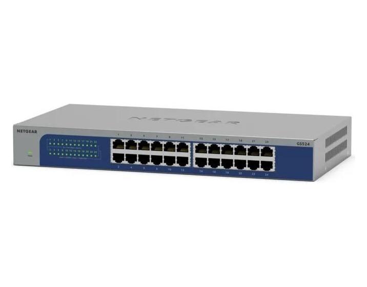 NETGEAR 24-Port Gigabit Ethernet Unmanaged Switch (GS524) - view 2