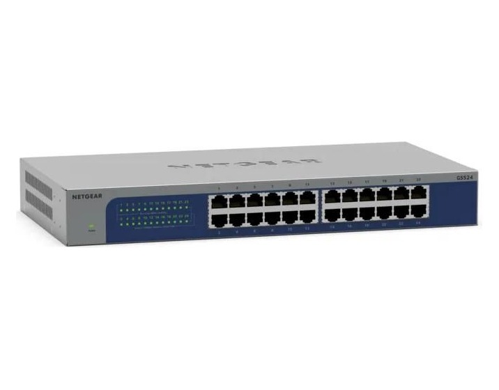 NETGEAR 24-Port Gigabit Ethernet Unmanaged Switch (GS524) - view 3
