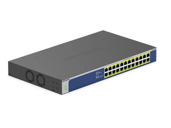 NETGEAR 24-Port Gigabit Ethernet Unmanaged PoE+ Switch (GS524PP)