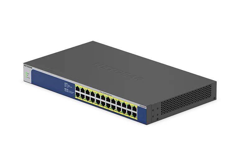 NETGEAR 24-Port Gigabit Ethernet Unmanaged PoE+ Switch (GS524PP) - view 5
