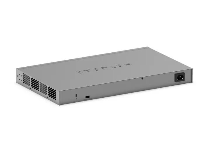 NETGEAR 28-Port Gigabit Ethernet Smart Cloud PoE+ Switch with 10G Uplinks (GS728TXP) - view 4