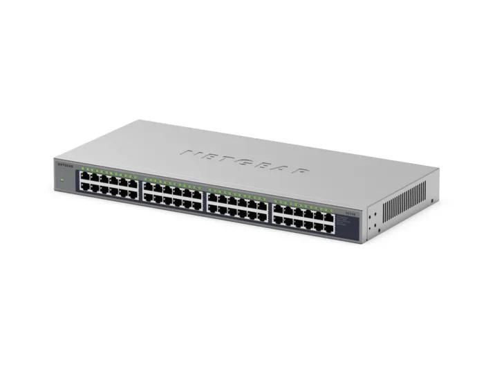 NETGEAR 48-Port Gigabit Ethernet Unmanaged Switch (GS748) - view 2
