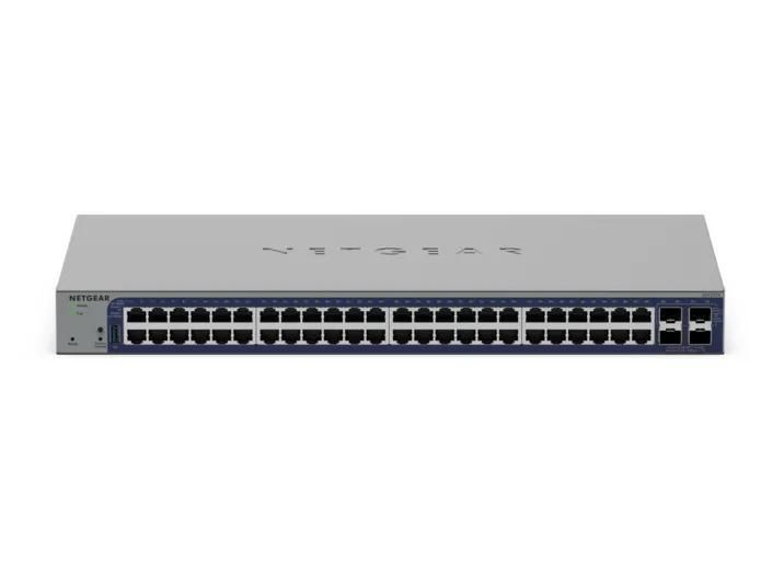 NETGEAR 52-Port Gigabit Ethernet Smart Cloud Switch with 10G Uplinks (GS752TX) - view 2