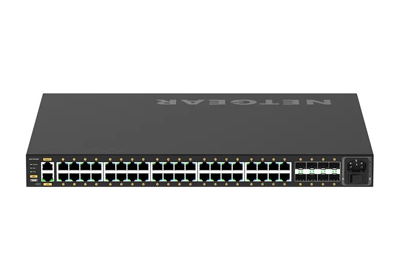 NETGEAR M4250-40G8XF-PoE+ Managed AV Switch (GSM4248PX)
