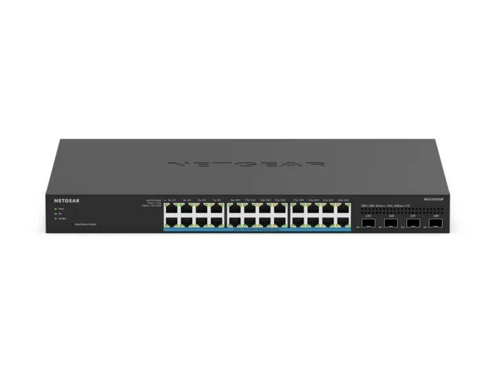 NETGEAR 28-Port Multi-Gigabit Smart Cloud Ultra60 PoE++ Switch (MS324TXUP) - view 2