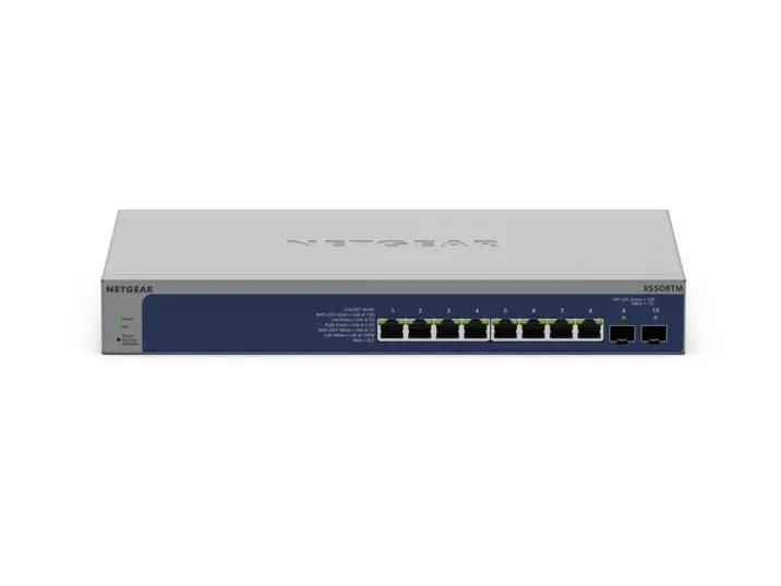 NETGEAR 10-Port 10-Gigabit Smart Cloud Switch (XS508TM) - view 2