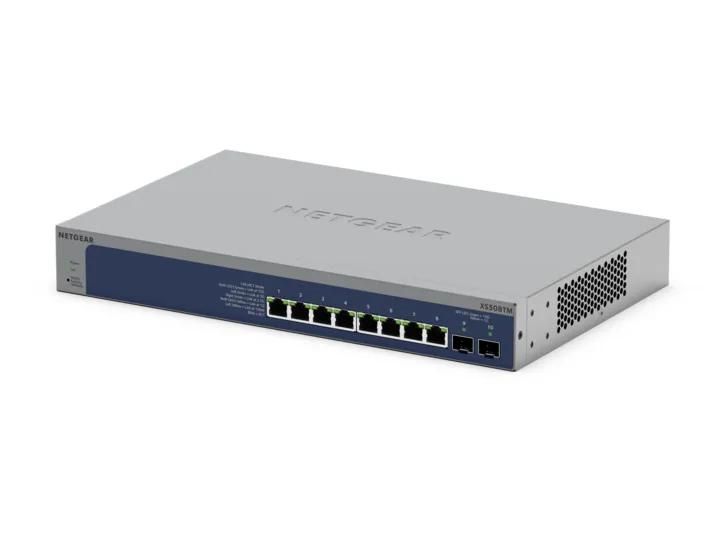 NETGEAR 10-Port 10-Gigabit Smart Cloud Switch (XS508TM) - view 3