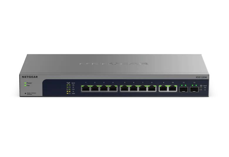 NETGEAR 12-Port Multi-Gigabit Easy-Smart Switch (XS512EM) - view 2