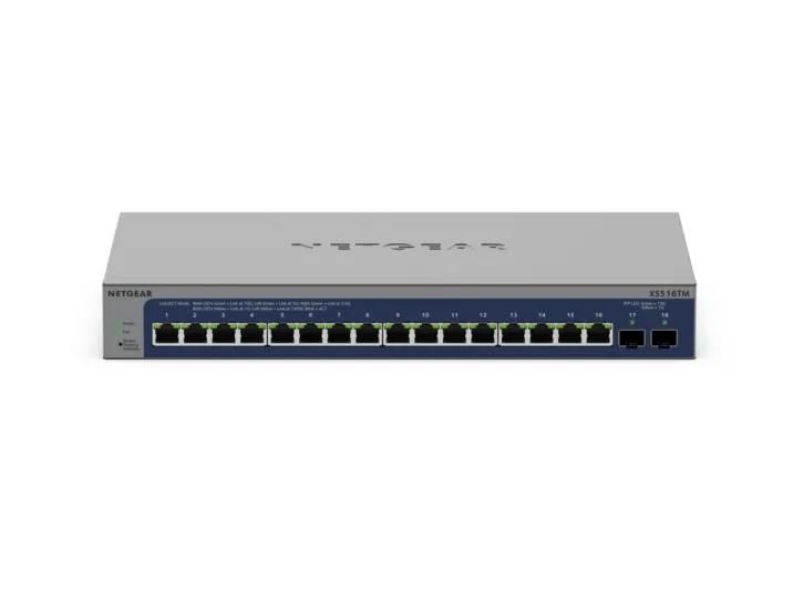 NETGEAR 18-Port 10-Gigabit Smart Cloud Switch (XS516TM) - view 2
