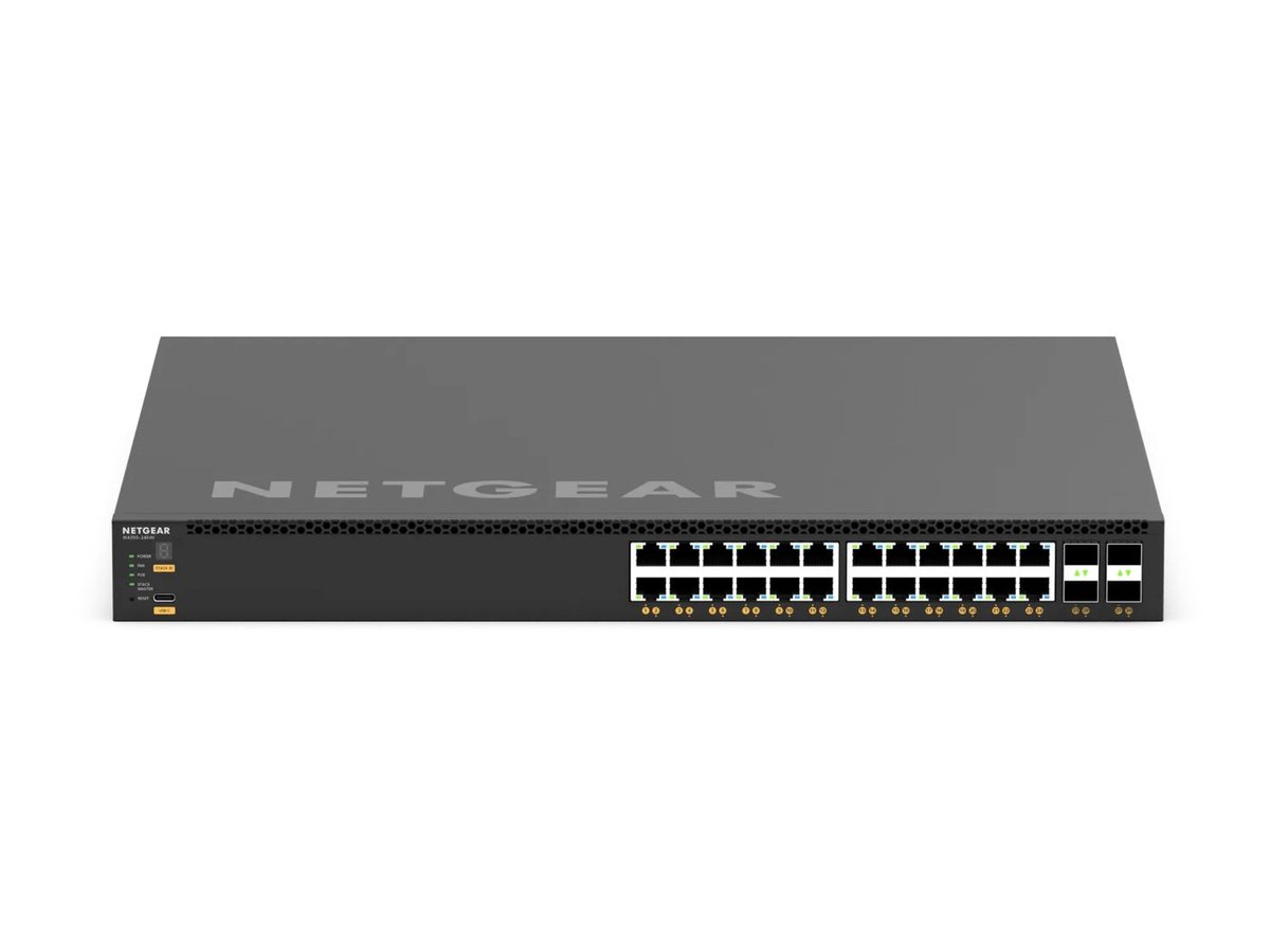 NETGEAR M4350-24X4V Managed AV Switch (XSM4328CV) product image