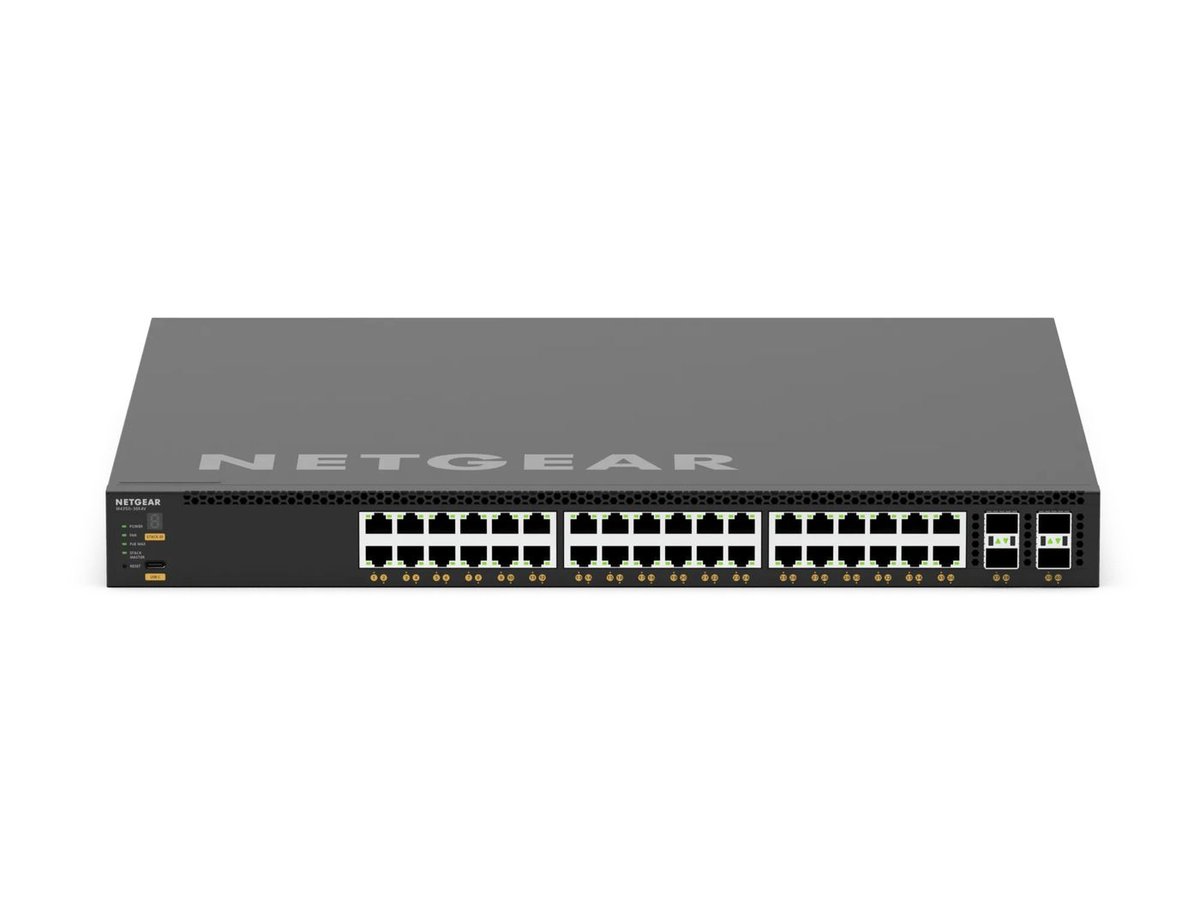 NETGEAR M4350-36X4V Managed AV Switch (XSM4340CV) product image