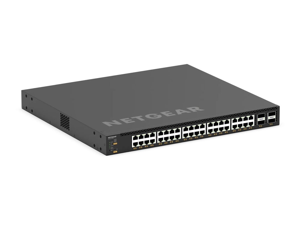 NETGEAR M4350-40X4C Managed AV Switch (XSM4344C) - view 3