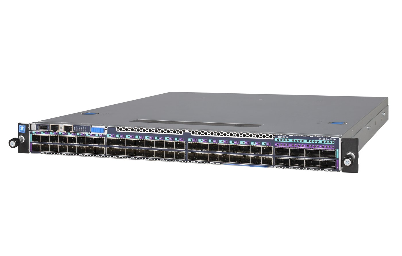 NETGEAR M4500-48XF8C 48-Port 25G SFP28 + 8-Port 100G QSFP28 Managed AV Switch (XSM4556) - view 2