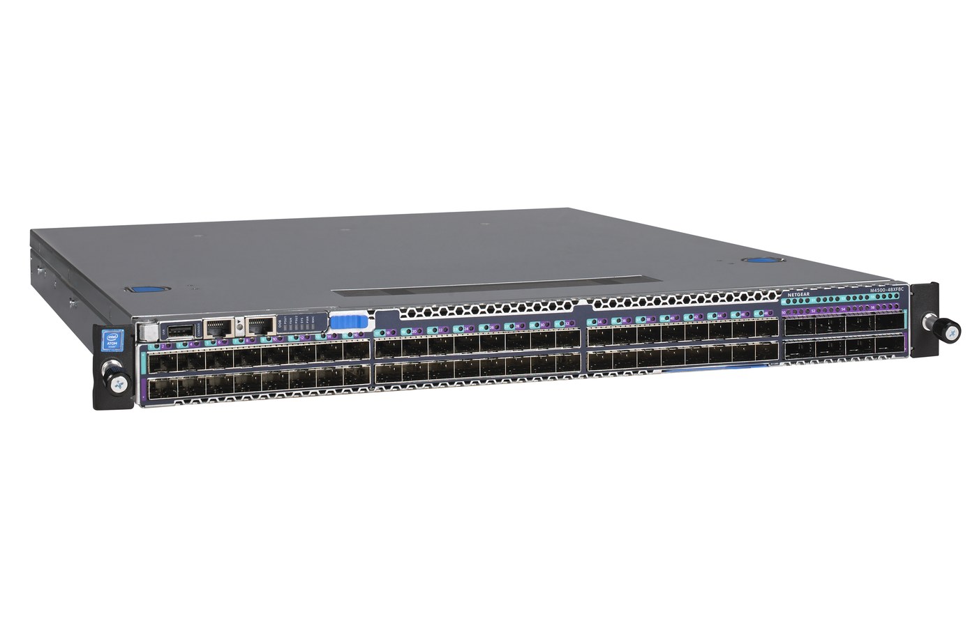 NETGEAR M4500-48XF8C 48-Port 25G SFP28 + 8-Port 100G QSFP28 Managed AV Switch (XSM4556) - view 3