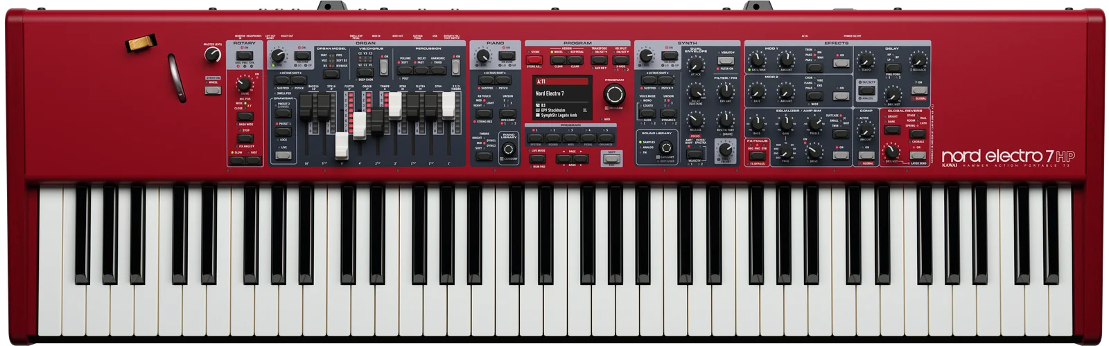 Nord Electro 7 HP 73-Key Hammer Action Stage Keyboard