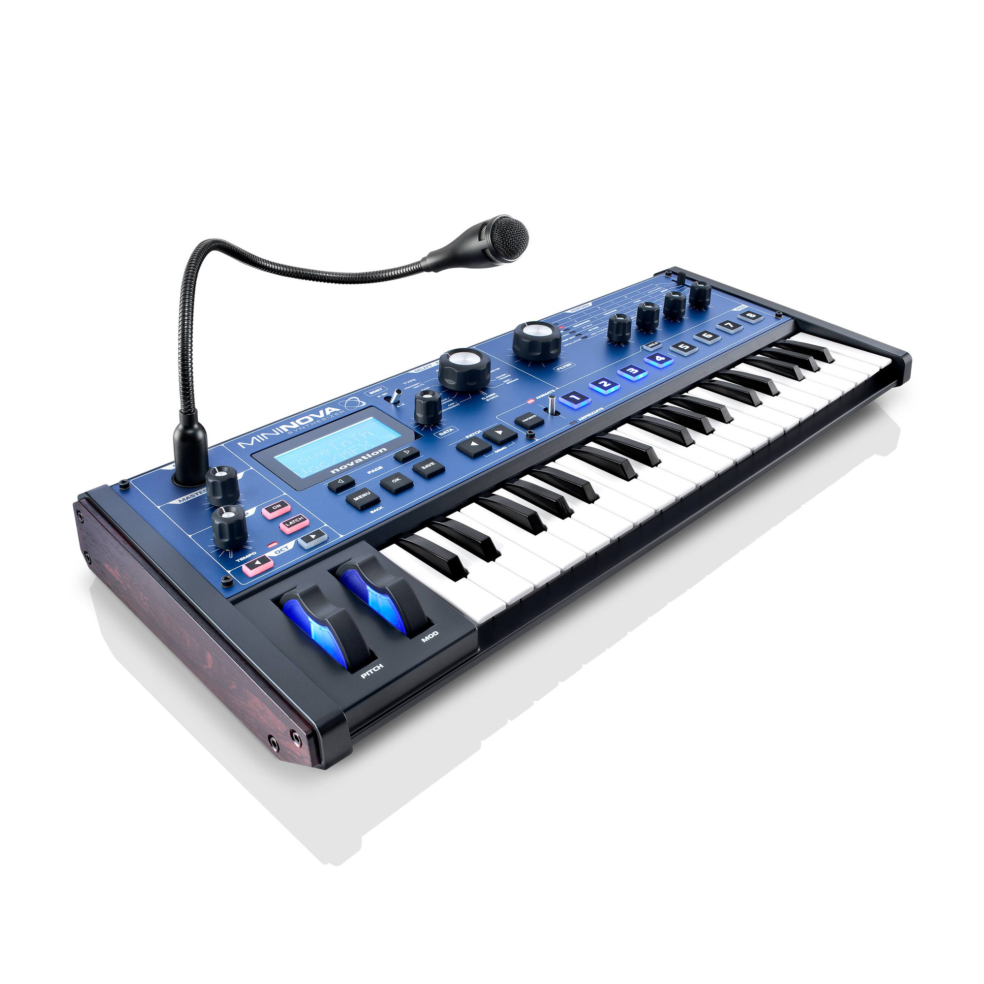 Novation MiniNova 37-Key Synthesizer with Vocoder - view 2