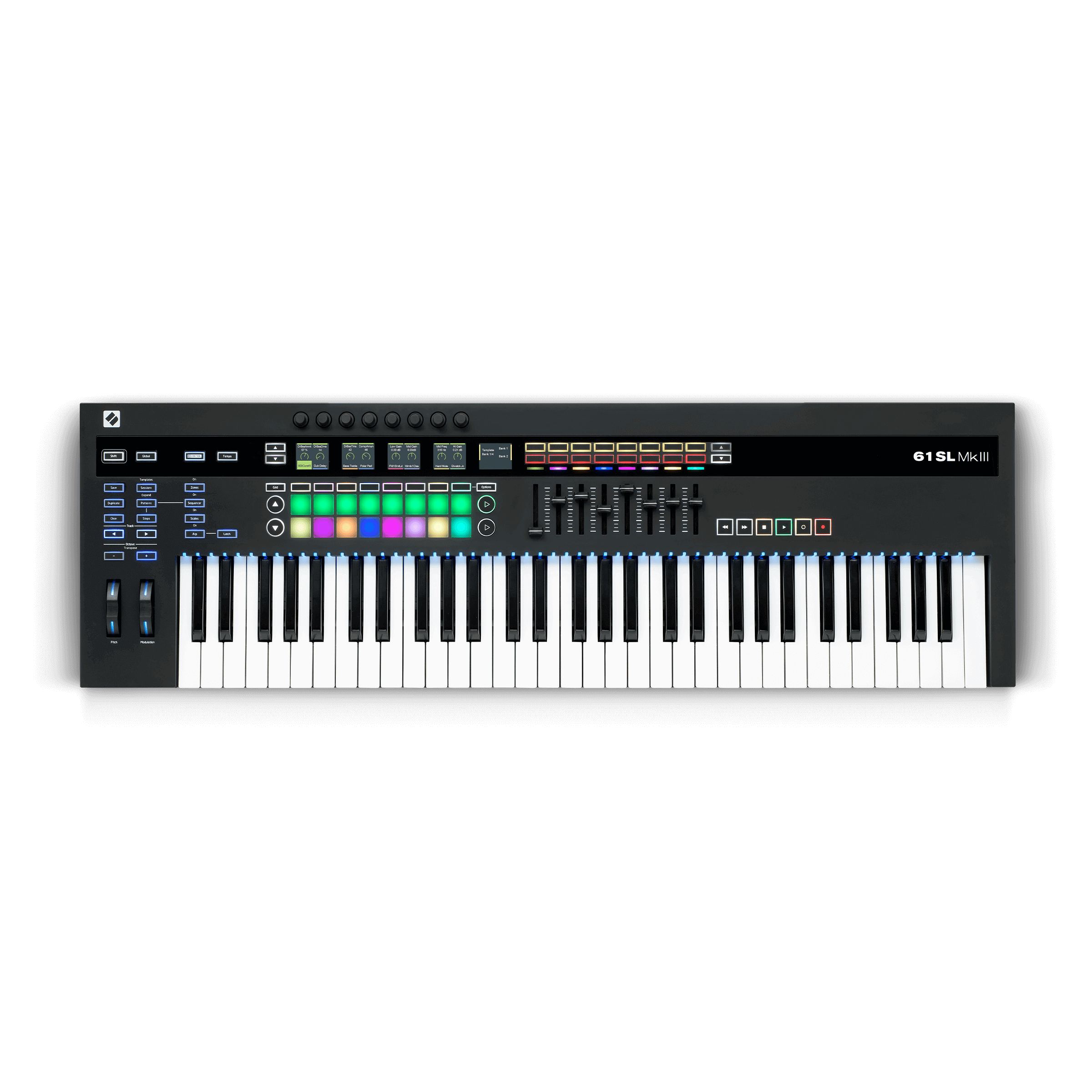 Novation 61SL MkIII DAW Controller and Sequencer Keyboard - view 2