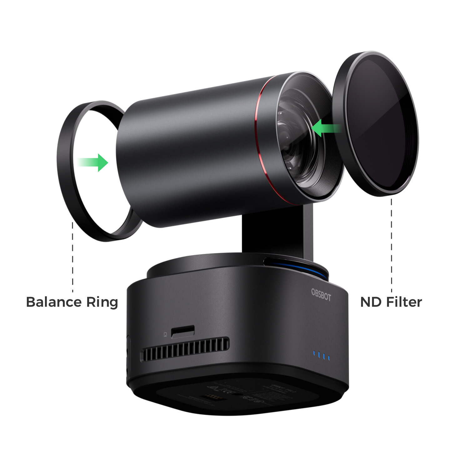 OBSBOT Tail 2 ND Filters Set PTZ Camera - view 2