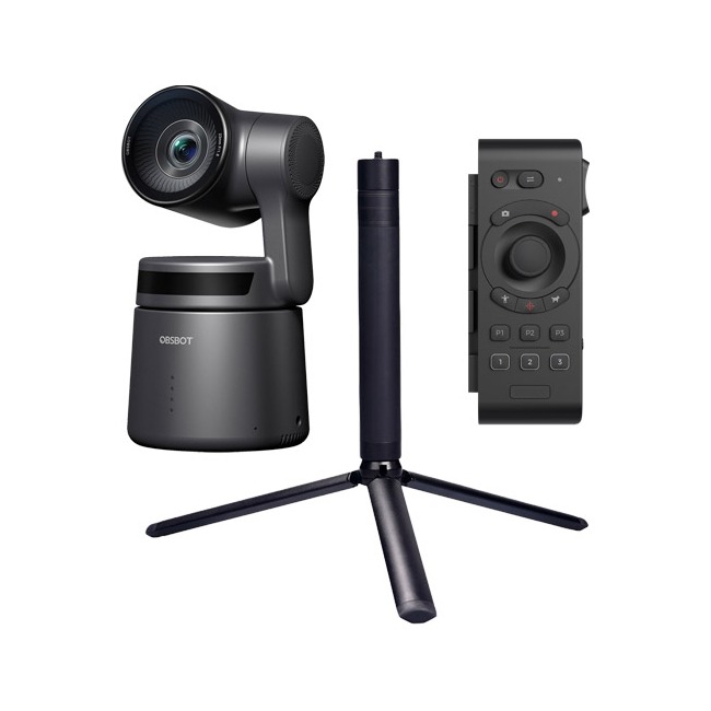 OBSBot Tail Air, Tripod and Remote Combo