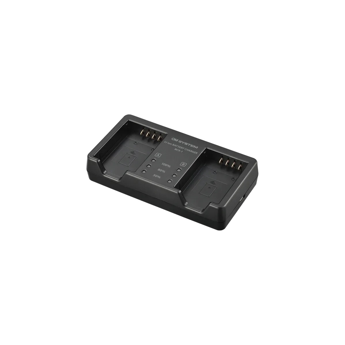 OM System BCX-1 Dual Lithium-Ion Battery Charger