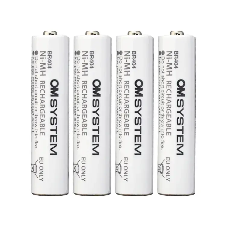 OM System BR-404 Ni-MH Rechargeable Battery Set (AAA) - view 2