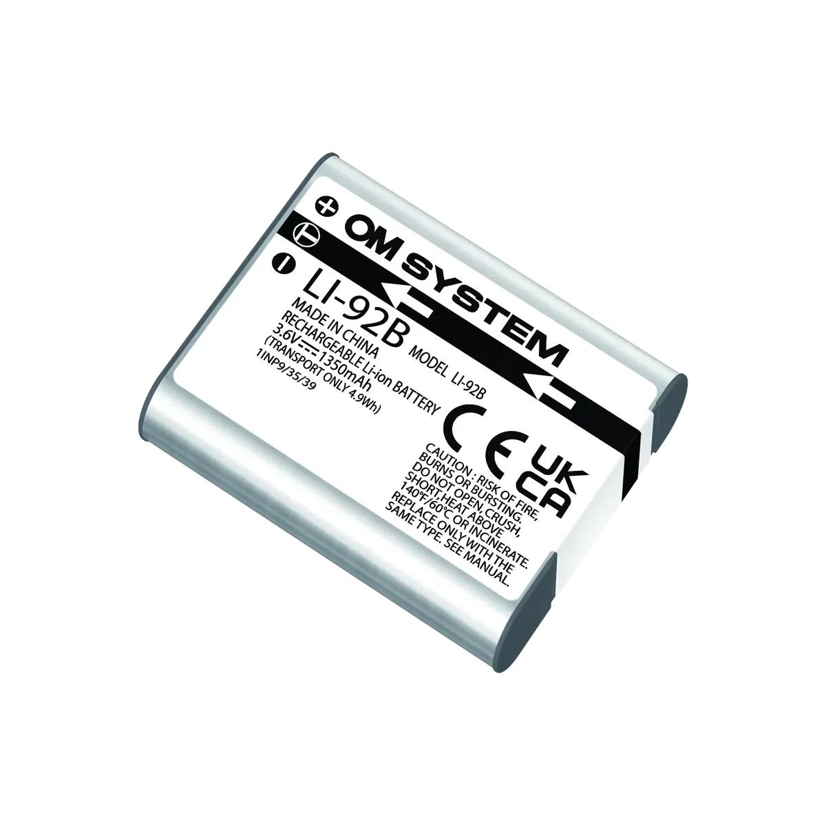 OM System LI-92B Lithium-Ion Rechargeable Battery