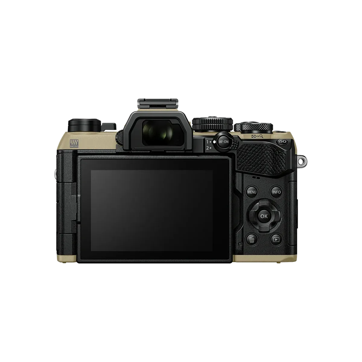 OM System OM-5 Mark II Camera Body - Sand Beige - view 3