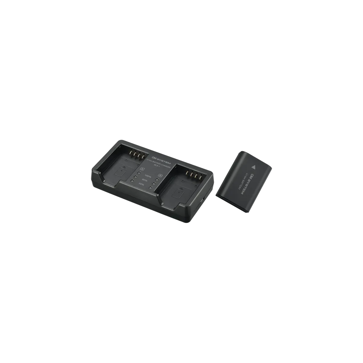 OM System SBCX-1 BLX-1 Battery and BCX-1 Charger Set