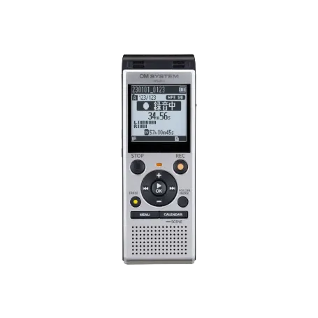 OM System WS-882 Digital Voice Recorder - Silver