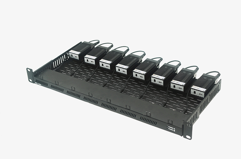 Opticis BR-400 19" 1RU Power Supply frame - view 2