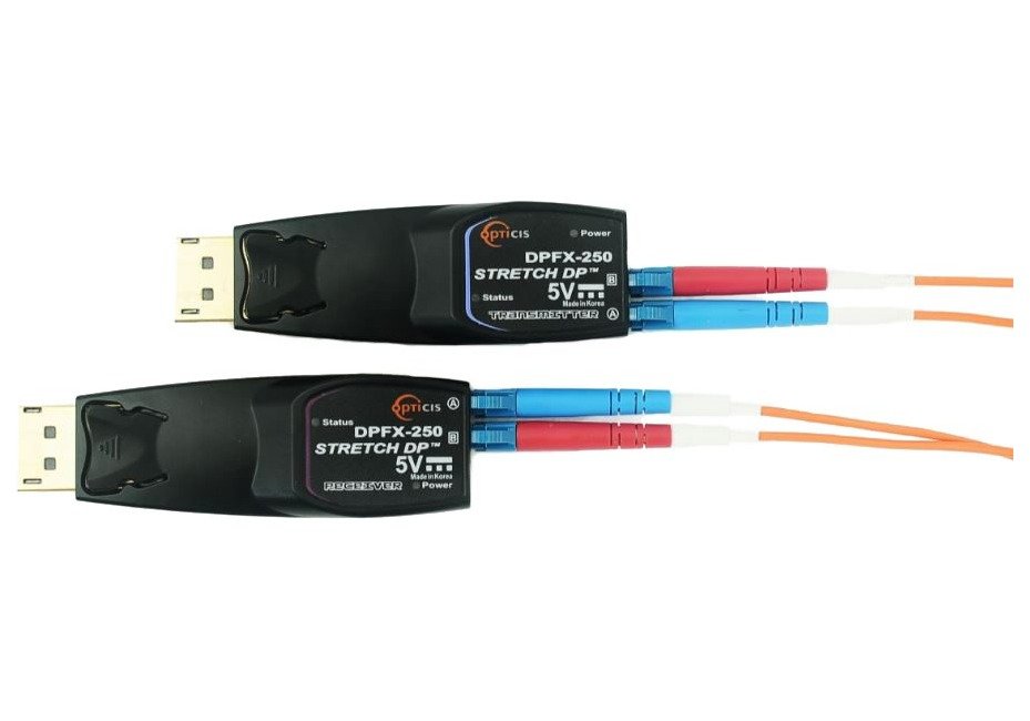 Opticis DPFX-250-TR DisplayPort 1.2 Optical Extender