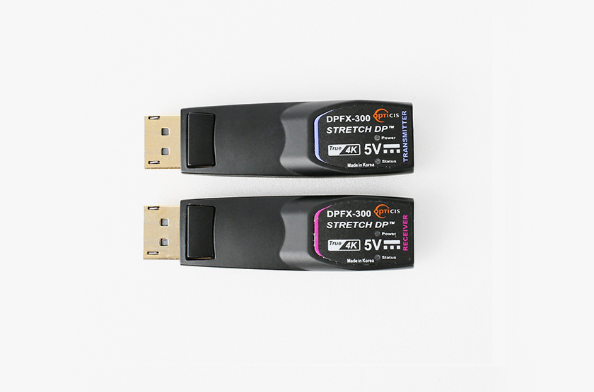 Opticis DPFX-300-TR DisplayPort1.2 Optical Extender - view 2