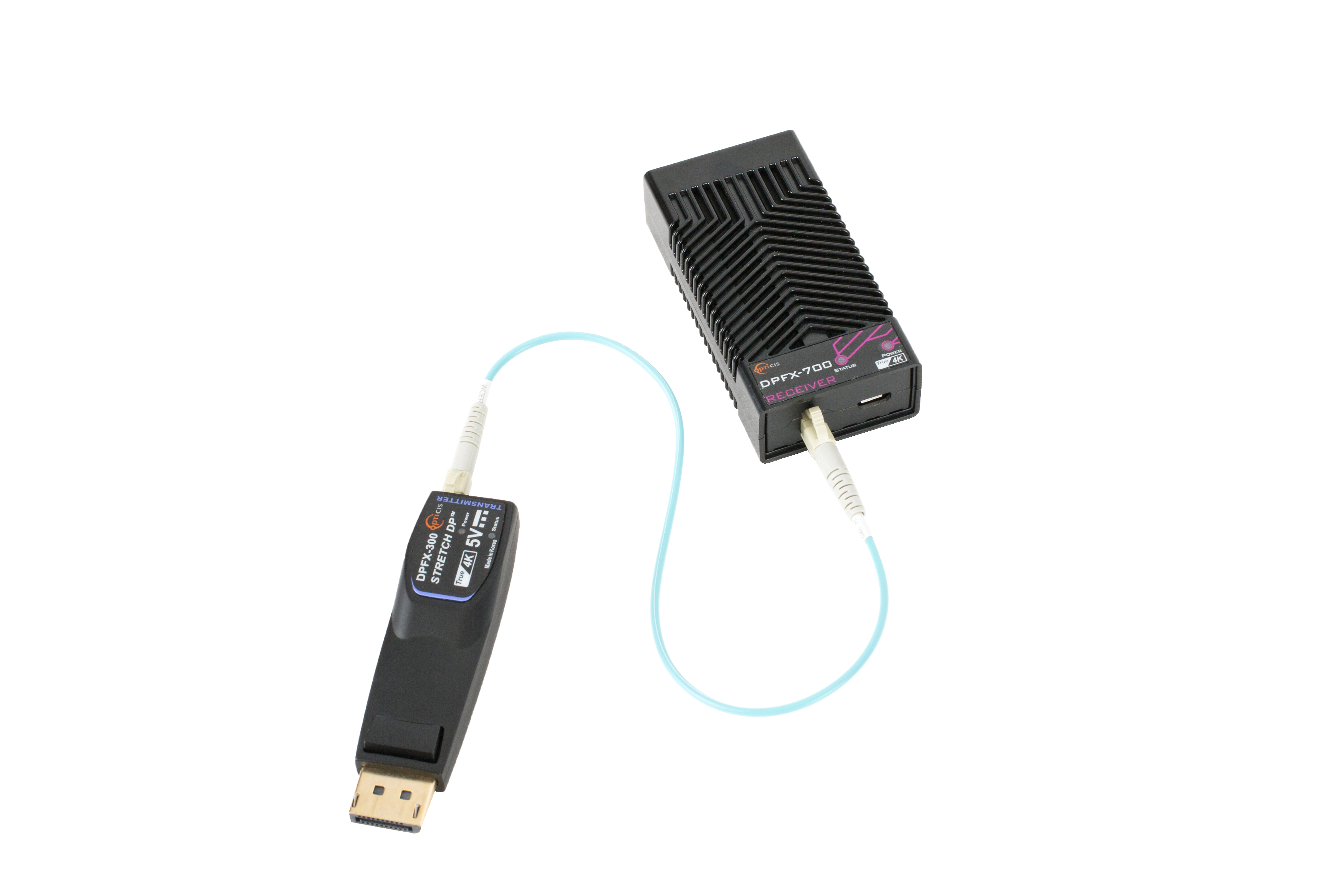 Opticis DPFX-700-TR DisplayPort1.2 Optical Extender - view 2