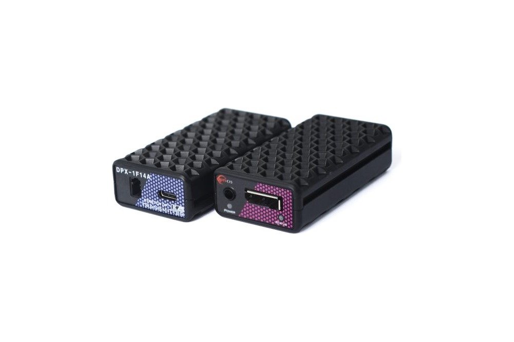 Opticis DPX-1F14A-TR DisplayPort 1.4 One (1) fiber optical extender