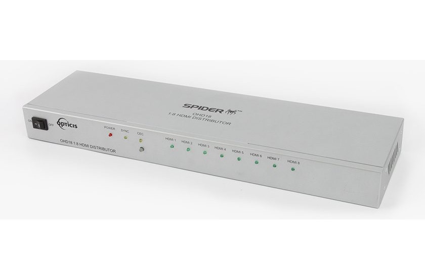 Opticis OHD18 1 x 8 HDMI Distributor