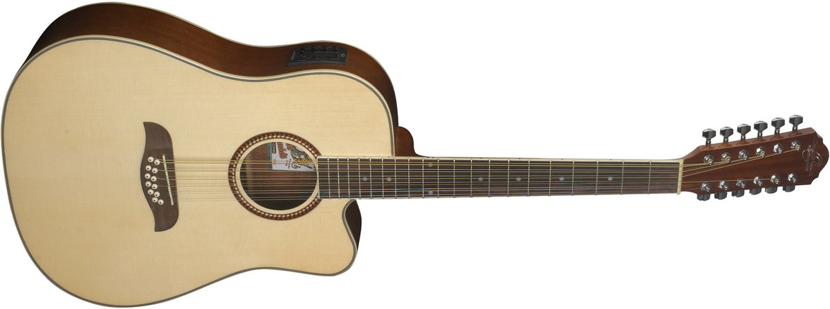 Oscar Schmidt OD312CE Dreadnought Acoustic Guitar