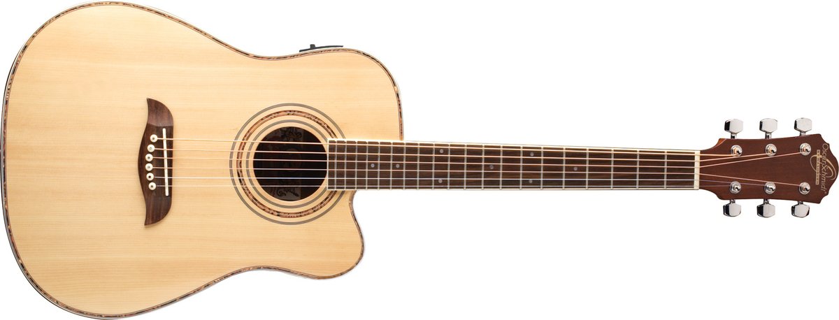 Oscar Schmidt OG1CE 3/4 Size Dreadnought Acoustic Guitar