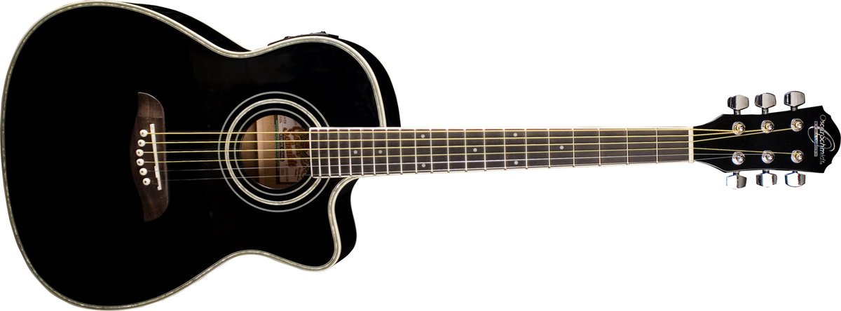 Oscar Schmidt OG1CE 3/4 Size Dreadnought Acoustic Guitar - view 2