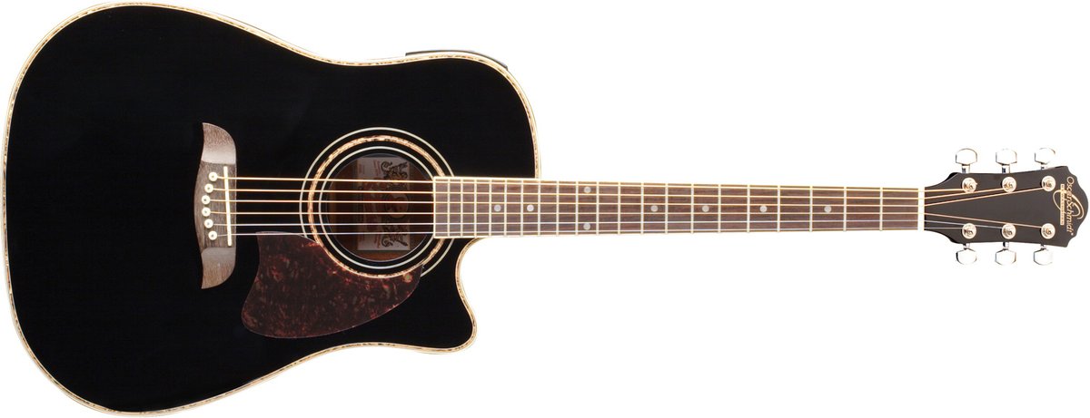 Oscar Schmidt OG2CE Dreadnought Acoustic Guitar - view 2