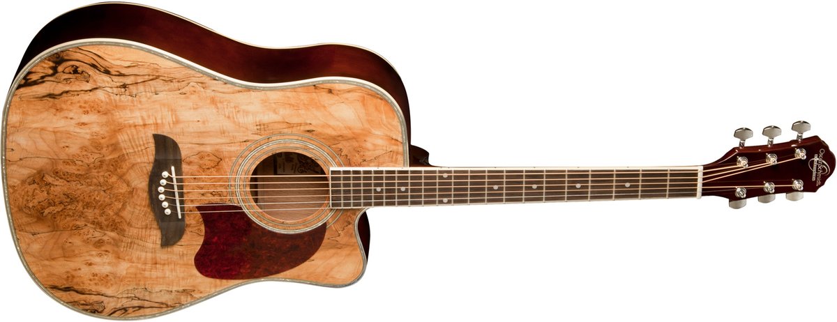 Oscar Schmidt OG2CE Dreadnought Acoustic Guitar - view 4