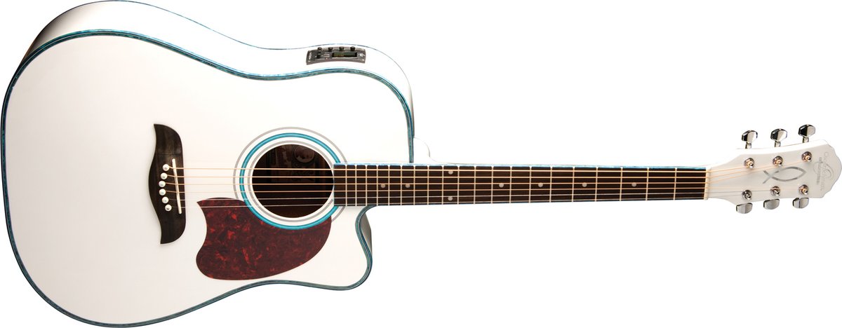 Oscar Schmidt OG2CE Dreadnought Acoustic Guitar - view 3