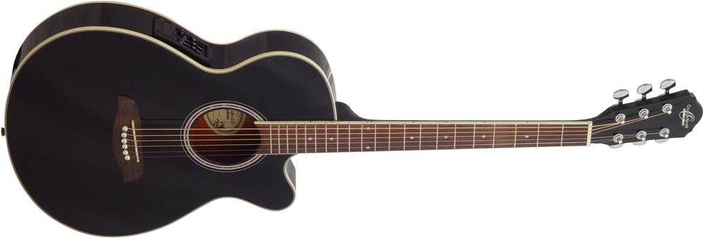 Oscar Schmidt OG8CE Folk Acoustic Guitar - view 2