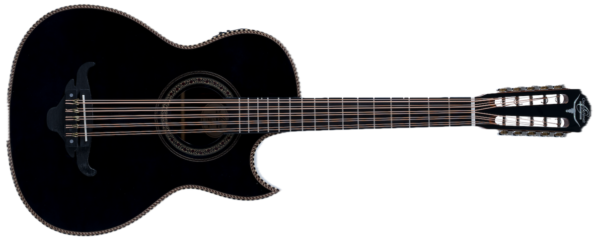 Oscar Schmidt OH32SEQ Latin Collection Acoustic Guitar - view 3