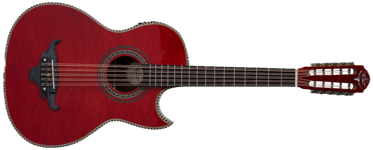 Oscar Schmidt OH32SEQ Latin Collection Acoustic Guitar - view 2